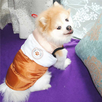 【犬服 犬 服 犬の服】3カラーアウター【ドッグウェア ナイロン ペット アウトレット ダックス トイプードル チワワ 服 タムベディ かっこいい ダウン風(中綿) カニヘンダックス】[CN]