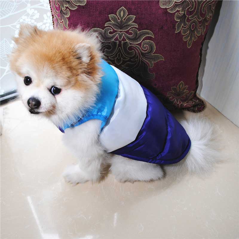 【犬服 犬 服 犬の服】3カラーアウター【ドッグウェア ナイロン ペット アウトレット ダックス トイプードル チワワ 服 タムベディ かっこいい ダウン風(中綿) カニヘンダックス】[CN]