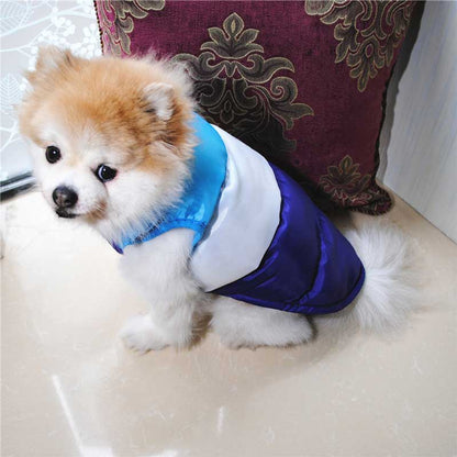 【犬服 犬 服 犬の服】3カラーアウター【ドッグウェア ナイロン ペット アウトレット ダックス トイプードル チワワ 服 タムベディ かっこいい ダウン風(中綿) カニヘンダックス】[CN]
