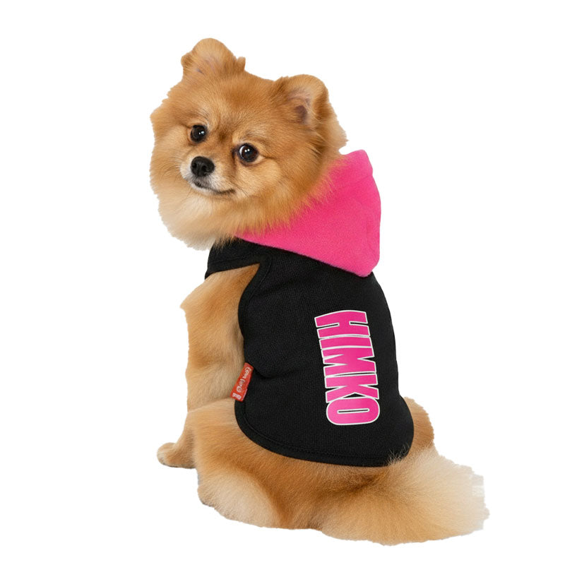 【犬服 犬 服 秋冬 犬の服 名入れ】愛犬のお名前入り 6カラートレーナー パーカー(O/SM/T/L/)