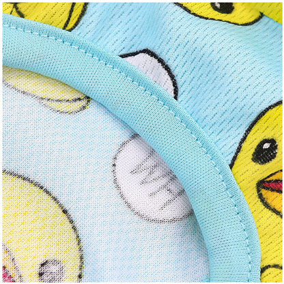 【犬 夏服 犬の服 春服用】アヒルくんシャツ【ドッグウェア DUCK ノースリーブ 春服 夏服用 ドッグ ペット ダックス トイプードル チワワ タムベディおしゃれ ポメラニアン】[CN][GI]