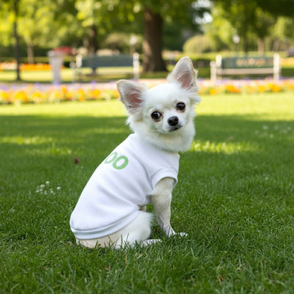【犬服 犬 服 秋冬 犬の服 名入れ】愛犬のお名前入り エアリーミストシャツ【日本製 ナチュラル シンプル チワワ ダックス トイプードル かわいい ヨーキー タムベディ】(O/3/RI/H/)
