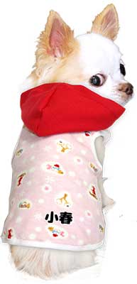 【犬服 犬 服 秋冬 犬の服 名入れ】愛犬のお名前入り 赤い帽子のかわいいパーカー【ドッグウェア クリスマス 雪だるま チワワ ダックス トイプードル かわいい シーズー タムベディ】[GI](O/B/T/L/)