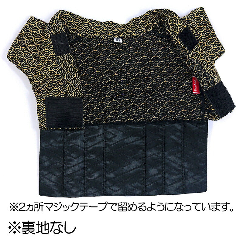 【犬服 犬 服 犬の服 秋服 冬服用】男振り袴 男振り袴 天海(あまみ)《名入れ可能》【着物 和装 お正月 初詣 年賀状 七五三 前開きドッグ ペット ウェア ダックス トイプードル チワワ タムベディおしゃれ ポメラニアン】