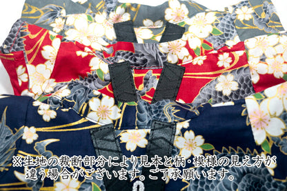 【犬服 犬 服 犬の服 秋服 冬服用】男振り袴 飛鳥(あすか)《名入れ可能》【日本製 和柄 お正月 初詣 七五三 はかまドッグ ペット ウェア ダックス トイプードル チワワ タムベディ 渋い シーズー】