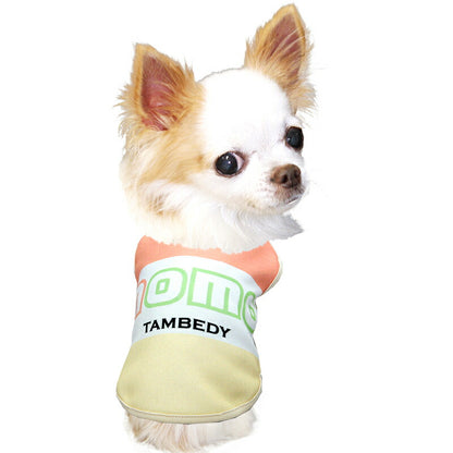 【犬服 犬 服 犬の服 名入れ 春秋服 冬服用】愛犬のお名前入りビッグレター【ビッグボーダー スポーティ カジュアル ドッグ ペット ウェア ダックス トイプードル チワワ タムベディおしゃれ ポメラニアン】(S/3/N/H/)