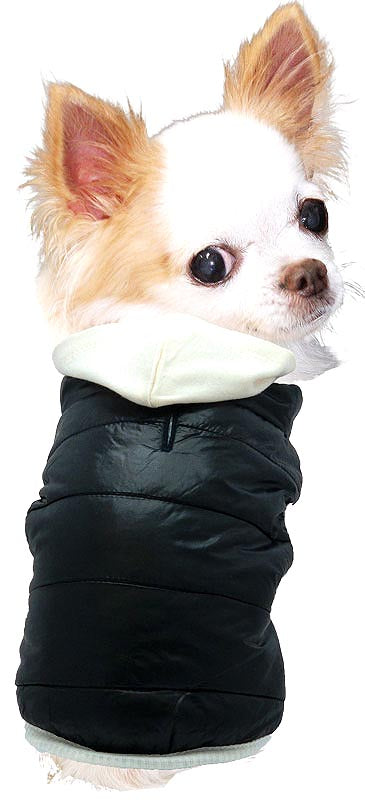 【犬服 犬 服 犬の服 秋服 冬服用】ボアナイロンアウター【ドッグウェア ダウン風(中綿) あったか マイヤーフリース 前開き ボタン ダックス トイプードル チワワ タムベディ シーズー】[CN][GI]