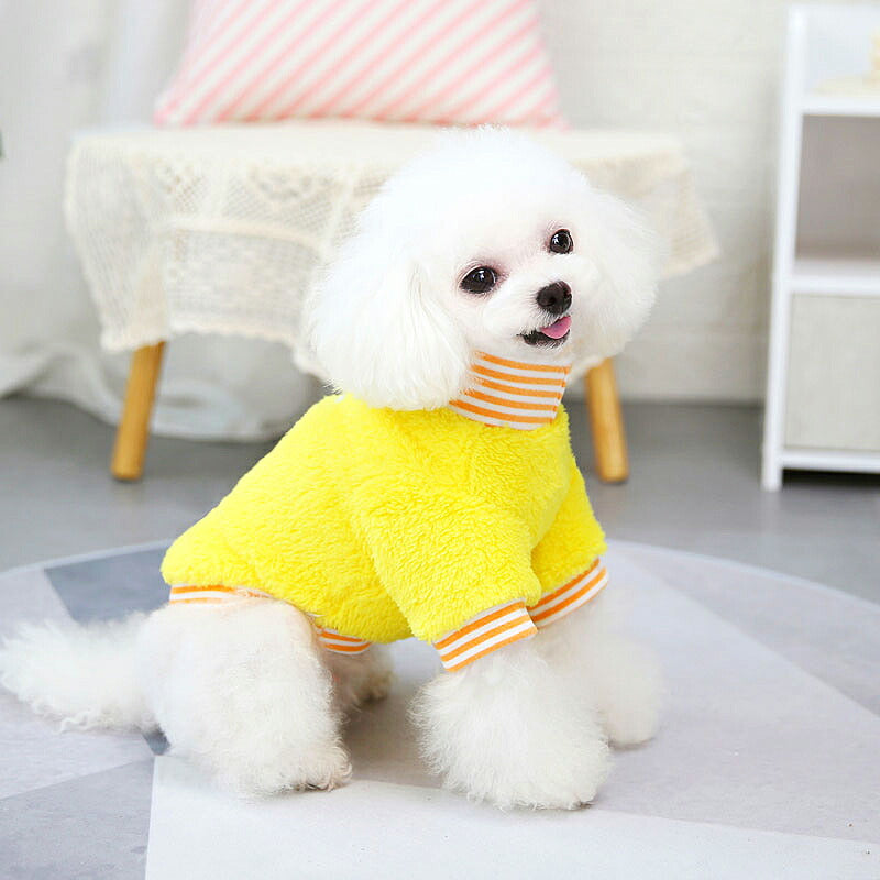 【犬服 犬 服 犬の服 秋服 冬服用】ボーダーラビットボア【ドッグウェア ボア マイヤーフリース うさぎ 寒さ対策 ダックス トイプードル チワワ タムベディかわいい ポメラニアン】[CN]