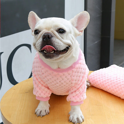 【犬服 犬 服 犬の服 秋服 冬服用】ブラウンベアワッペンボア【くま ワンポイント モコモコ 寒さ対策 あったかドッグ ペット ウェア ダックス トイプードル チワワ タムベディふわふわ ポメラニアン】[GI][CN]
