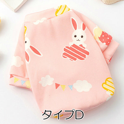 【犬服 犬 服 犬の服 秋服 冬服用】《名入れ可能》チャーミングシャツ【キャンディ うさぎ 自動車 裏起毛ドッグ ペット ウェア ダックス トイプードル チワワ タムベディかわいい ポメラニアン】[CN]
