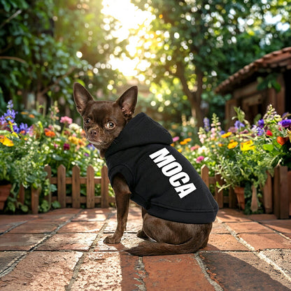 【犬服 犬 服 秋冬 犬の服 ドッグウェア 名入れ】愛犬のお名前入り カラフルパーカー【ダックス トイプードル チワワ おしゃれ ヨーキー タムベディ】(O/F/RI/L/)