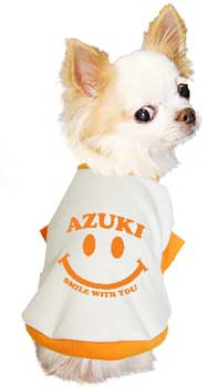 【犬服 犬 服 秋冬 犬の服 ドッグウェア 名入れ】愛犬のお名前入り カラフルスマイルウィズユー【ニコちゃん ダックス トイプードル チワワ おしゃれ ポメラニアン タムベディ】(O/3/RI/H/)