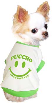 【犬服 犬 服 秋冬 犬の服 ドッグウェア 名入れ】愛犬のお名前入り カラフルスマイルウィズユー 中型犬用【ニコちゃん ダックス トイプードル チワワ おしゃれ ポメラニアン タムベディ】(O/3/RI/H/)