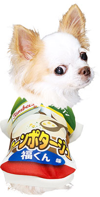 【犬服 犬 服 犬の服 名入れ】愛犬のお名前入り カップワン シャツ【ドッグウェア パロディ スープ チワワ ダックス トイプードル おもしろい パグ タムベディ】(S/3/RI/H/)