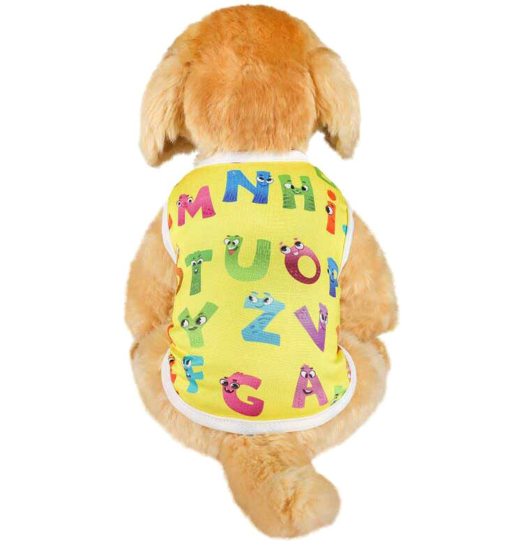 【犬 夏服 犬の服 春服用】キュートフレンドシャツ【ドッグウェア アイスクリーム アボカド アルファベット イチゴ ハート ねずみ ペット ダックス トイプードル チワワ タムベディ】[GI][CN]