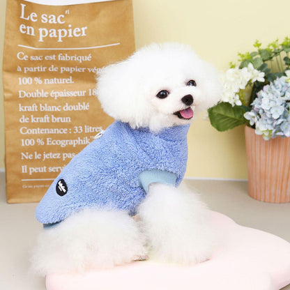 【犬服 犬 服 犬の服 秋服 冬服用】DADAGOUカラフルボア【モコモコ ふわふわ ビビッドカラー あったか 寒さ対策ドッグ ペット ウェア ダックス トイプードル チワワ タムベディ】[CN][GI]