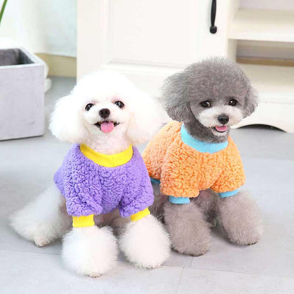 【犬服 犬 服 犬の服 秋服 冬服用】DADAモコモコシャツ【ドッグウェア ボア マイヤーフリース 寒さ対策 ドッグ ペット アウトレット ダックス トイプードル チワワ タムベディ あったか】[CN]