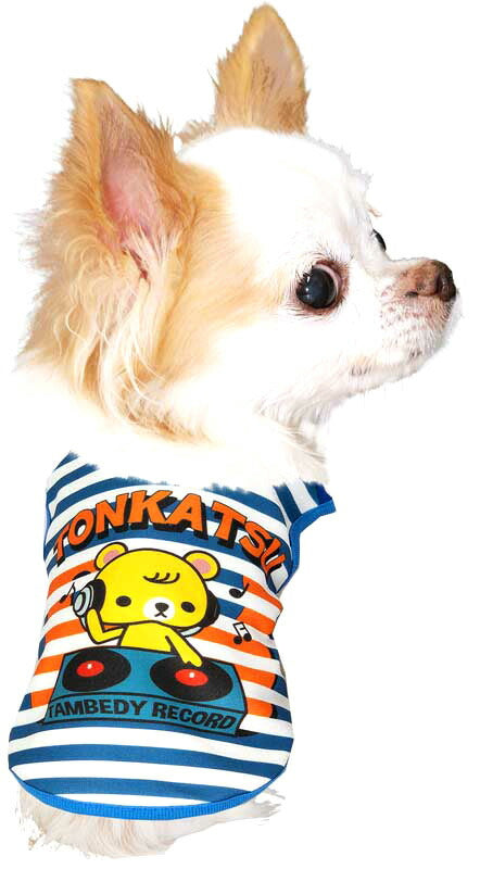 【犬服 犬 服 犬の服 名入れ 秋服 冬服用】愛犬のお名前入り DJベア【ボーダー しましま ドッグ ペット ウェア ダックス トイプードル チワワ タムベディおしゃれ パグ】(S/3/N/H/)