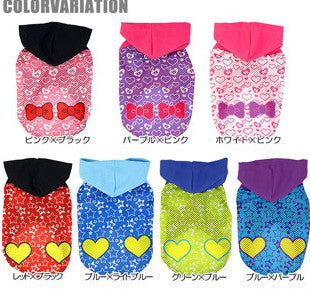 【犬服 犬 服 犬の服】ドリーム メッシュパーカー 【ドッグウェア ペット チワワ ダックス トイプードル タムベディ かわいい フレンチブルドッグ】