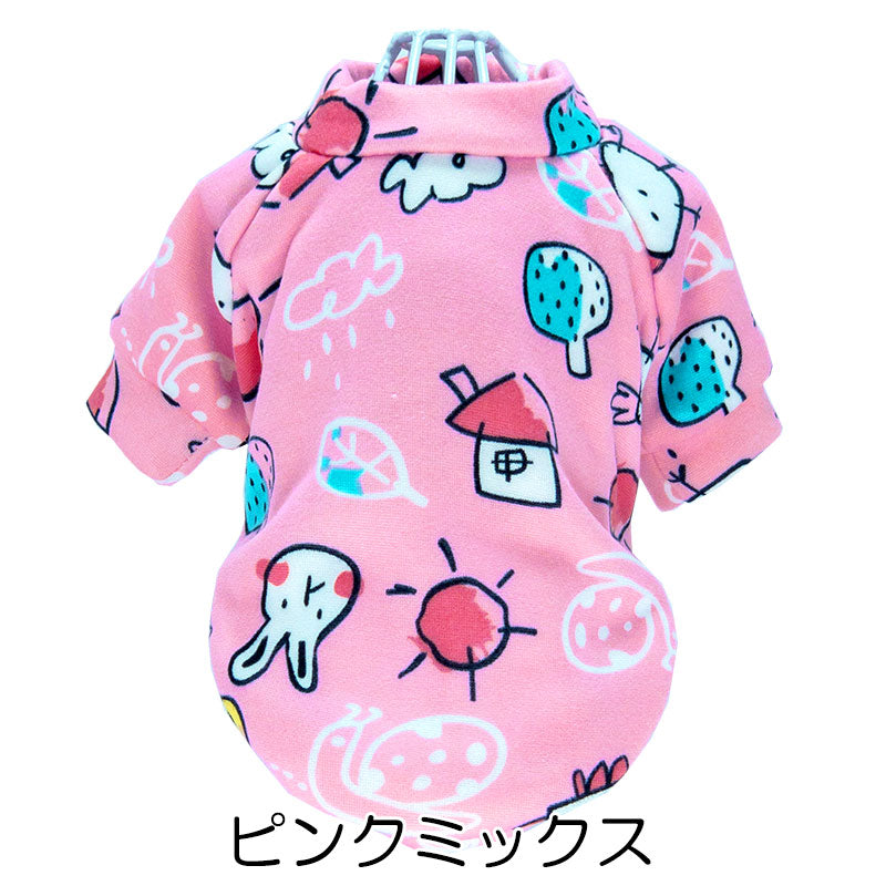 【犬服 犬 服 犬の服 冬服 秋服用】フレンドリーシャツ《名入れ可能》【裏起毛 あったか トレーナー 動物 カラフルドッグ ペット ウェア ダックス トイプードル チワワ タムベディ】[CN]