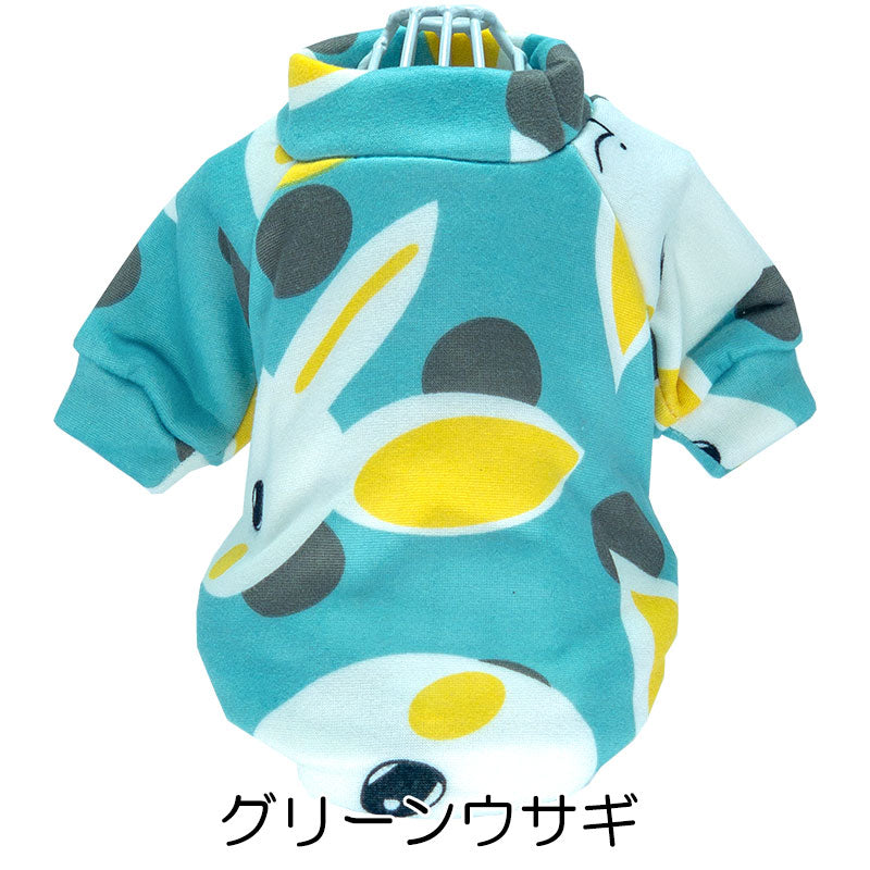 【犬服 犬 服 犬の服 冬服 秋服用】フレンドリーシャツ《名入れ可能》【裏起毛 あったか トレーナー 動物 カラフルドッグ ペット ウェア ダックス トイプードル チワワ タムベディ】[CN]