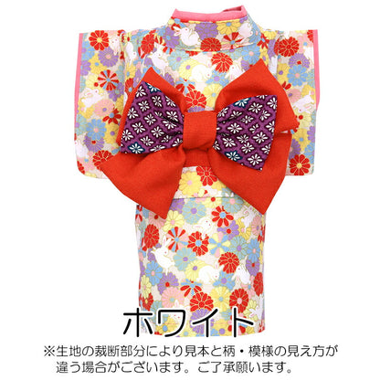 【犬服 犬 服 犬の服 秋服 冬服用】艶やか晴れ着 風華(ふうか)《名入れ可能》《コサージュ別売》【着物 お正月 初詣 年賀状 七五三 前開きドッグ ペット ウェア ダックス トイプードル チワワ タムベディ おしゃれ】