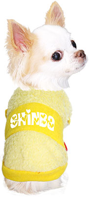 【犬服 犬 服 秋冬 犬の服 名入れ】愛犬のお名前入り フワモコボア【ドッグウェア ふわふわ カラフル チワワ ダックス トイプードル かわいい マルチーズ タムベディ】(O/F/RI/L/)