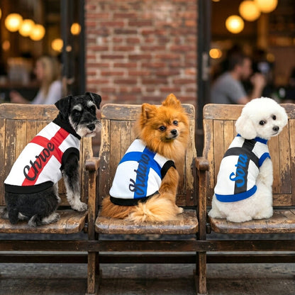 【犬服 犬 服 犬の服 秋服 冬服用】愛犬のお名前入り グランドクロス 【 袖あり 日本製 オリジナル ドッグ ペット ウェア ダックス トイプードル チワワ タムベディ かっこいい パグ】(S/3/RI/H/)
