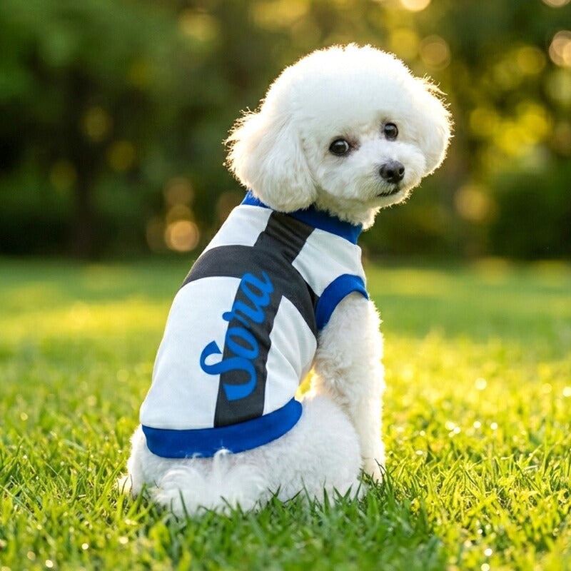 【犬服 犬 服 犬の服 秋服 冬服用】愛犬のお名前入り グランドクロス 【 袖あり 日本製 オリジナル ドッグ ペット ウェア ダックス トイプードル チワワ タムベディ かっこいい パグ】(S/3/RI/H/)
