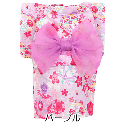 【犬服 犬 服 犬の服　春服 夏服用】華やぎてまり浴衣 ゆかた 《名入れ可能》《コサージュ別売》【日本製　夏 祭り 和服 花火大会 七五三 ドッグ ペット ウェア ダックス トイプードル チワワ タムベディ 美しい シーズー】