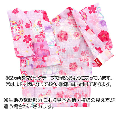 【犬服 犬 服 犬の服　春服 夏服用】華やぎてまり浴衣 ゆかた 《名入れ可能》《コサージュ別売》【日本製　夏 祭り 和服 花火大会 七五三 ドッグ ペット ウェア ダックス トイプードル チワワ タムベディ 美しい シーズー】