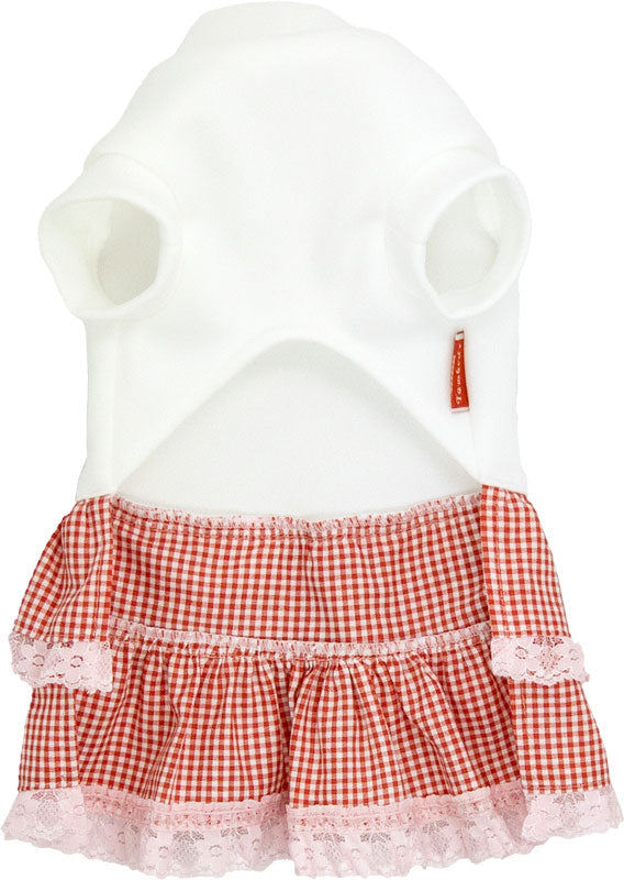 【犬服 犬 服 犬の服 名入れ】愛犬のお名前入り ハピワンピース【ドッグウェア ペット 女の子 カエル フリル トイプードル チワワ ダックス かわいい マルチーズ タムベディ】(H/)