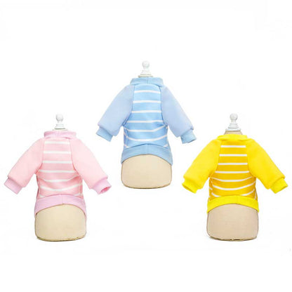 【犬服 犬 服 犬の服】ハッピーベイビートレーナー【ドッグウェア ペット ニコちゃん スマイル ボーダー アウトレット ダックス トイプードル チワワ 服 タムベディ おしゃれ シーズー】[CN]