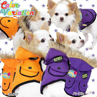 【犬服 犬 服 犬の服】ストップニューアライバル 缶バッジ アウター[GI]