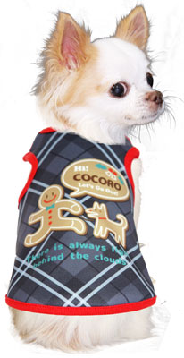 【犬服 犬 服 秋冬 犬の服 名入れ】愛犬のお名前入り ジンジャーブレッドマン【ドッグウェア クリスマス アーガイル チェック チワワ ダックス トイプードル おしゃれ ポメラニアン タムベディ】(S/3/N/H/)