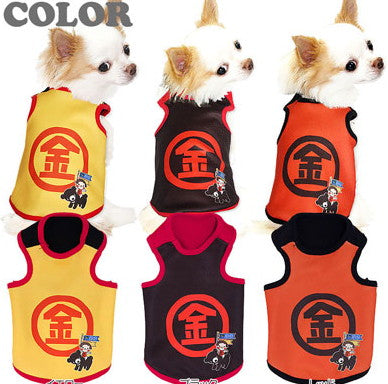 【犬服 犬 服 犬の服】金太郎 タンクトップ(3D)【ドッグウェア 動物 トイプードル チワワ ダックス かわいい ポメラニアン タムベディ】