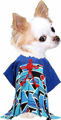 【犬 着物 犬の服】男振り袴(はかま)神雲《名入れ可能》【男の子 ドッグウェア ペット 正月 七五三 ダックス トイプードル チワワ タムベディ かっこいい ポメラニアン 着せやすい】[GI]