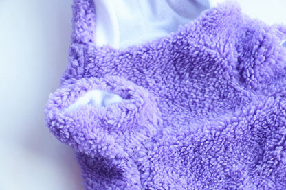 【犬服 犬 服 犬の服】かわいい耳としっぽのモコモコパーカー【ドッグウェア ペット フリース マイヤー ボア アウトレット ダックス トイプードル チワワ タムベディ ポメラニアン】[CN]