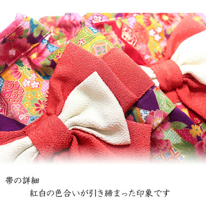 【犬服 犬 服 犬の服 秋服 冬服用】艶やか晴れ着 清花(きよか)《名入れ可能》《コサージュ別売》 【着物 お正月 初詣 年賀状 七五三 前開きドッグ ペット ウェア ダックス トイプードル チワワ タムベディ パピヨン】