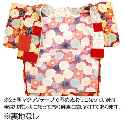 【犬服 犬 服 犬の服 秋服 冬服用】艶やか晴れ着 湖条(こじょう)《名入れ可能》《コサージュ別売》【着物 お正月 初詣 年賀状 七五三 ドッグ ペット ウェア ダックス トイプードル チワワ タムベディ マルチーズ】