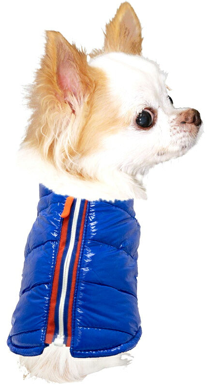 【犬服 犬 服 犬の服 秋服 冬服用】光沢がおしゃれなダウンジャケット【アウター ドッグウェア ドッグ ペット ダックス トイプードル チワワ タムベディおしゃれ ポメラニアン】[CN]
