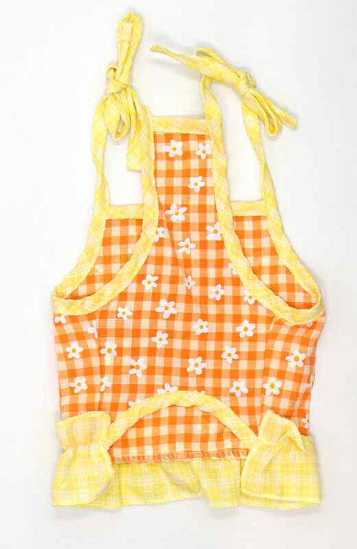 【犬服 犬 服 犬の服 名入れ 春服 夏服用 】くまちゃんフラワーキャミワンピース【ドッグウェア チェック ベア 花柄 肩リボン ペット ダックス トイプードル チワワ タムベディ愛らしい】[CN]