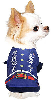 【犬服 犬 服 犬の服 名入れ】愛犬のお名前入り 今日からツッパリだわん シャツ【ドッグウェア パロディ 学生服 学ラン チワワ ダックス トイプードル おもしろい ポメラニアン タムベディ】(S/3/RI/H/)
