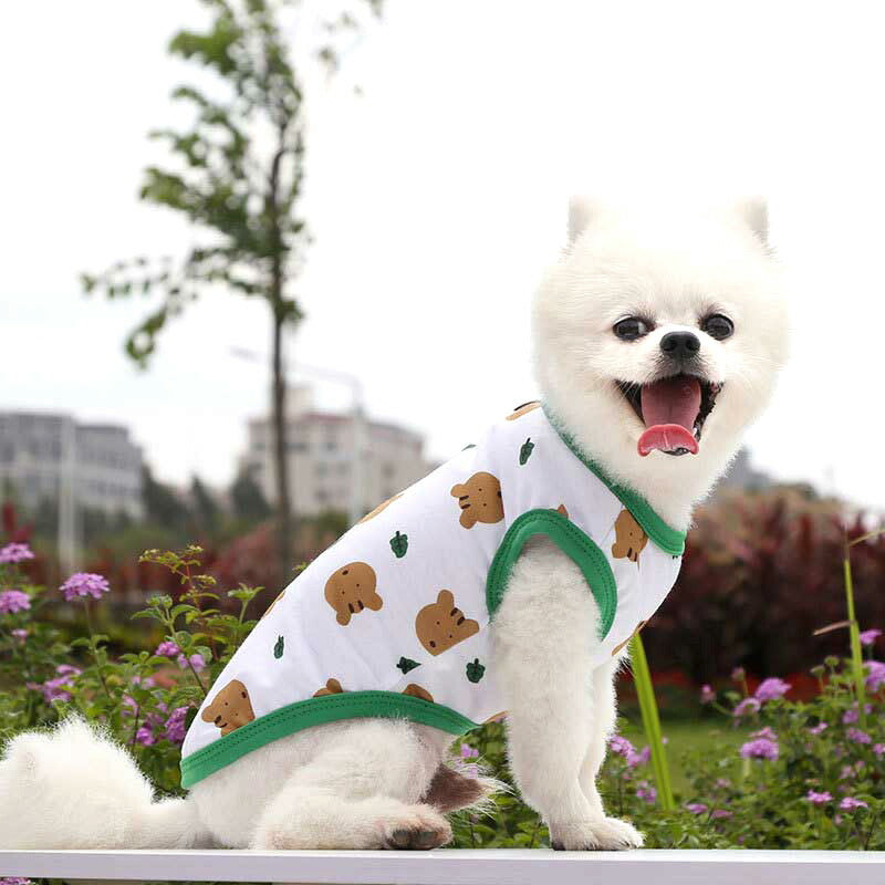 【犬服 犬 服 犬の服 春 夏用】【名入れ可能】リトルアニマルシャツ【ねずみ リス 抜毛 冷房対策 ドッグ ペット ウェア アウトレット ダックス トイプードル チワワ タムベディかわいい】[CN][GI]