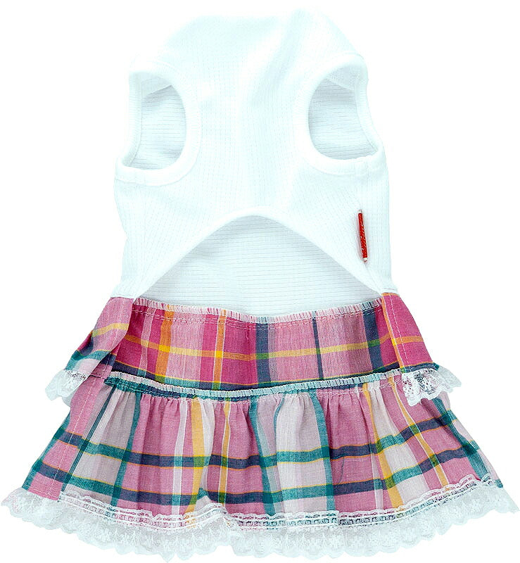 【犬服 犬 服 犬の服 ドッグウェア 名入れ 春 夏用用 涼しい】ひんやり 接触冷感素材 クール 愛犬のお名前入りラブミーワンピース【チワワ ダックス トイプードル かわいい シュナウザー 暑さ対策 タムベディ】[GI](H/)