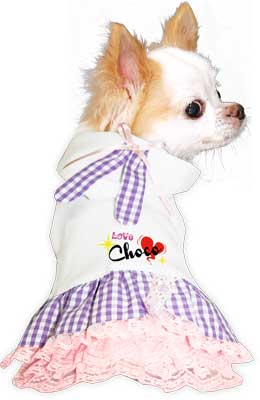 【犬服 犬 服 犬の服 名入れ】愛犬のお名前入り ラブラビット ワンピース 【ドッグウェア トイプードル チワワ ダックス おしゃれ ポメラニアン タムベディ】[GI](H/)