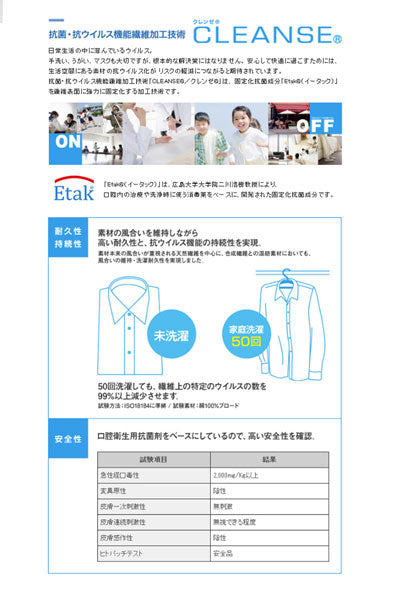 布マスク 抗菌・抗ウイルス クレンゼ【蒸れにくい 吸放湿 UV機能 涼しい 洗える洗濯可能 大人 子供 日本製 繰り返し】