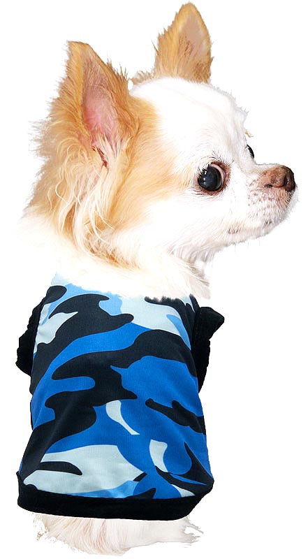 【犬 夏服 犬の服 春服用】迷彩シャツ【ドッグウェア ペット アウトレット ダックス トイプードル チワワ 服 タムベディ カモフラージュ かっこいい シーズー】[CN][GI]