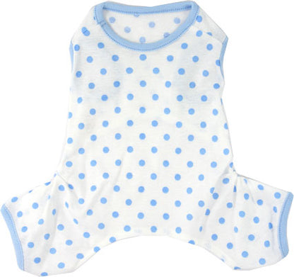 【犬服 犬 服 犬の服】水玉 ロンパース【ドッグウェア ペット 寒さ対策 ドット ダックス トイプードル チワワ タムベディ おもしろ マルチーズ】[GI]