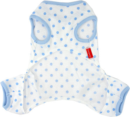 【犬服 犬 服 犬の服】水玉 ロンパース【ドッグウェア ペット 寒さ対策 ドット ダックス トイプードル チワワ タムベディ おもしろ マルチーズ】[GI]